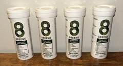 8Greens Original Effervescent Tablets 10ct Pack of 4 EXP 01/2028 Superfood