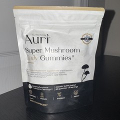 Auri Super Mushroom All-in-One Daily Supplement Gummy- 60 Pieces – New sealed