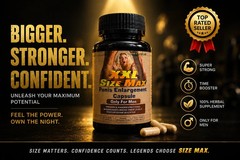 Peni’s-enlarger New XXXL Gain 12+ Inches Growth Capsules Faster Growth – 2 Pack