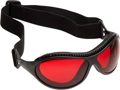 Sleep Savior Deluxe Ultra with Head Strap – Red Night Glasses – Red Light Gla…