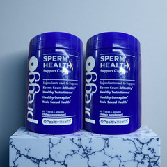 Prego Sperm Health 2 Pack Male Reproductive Wellness & Vitality Supplement