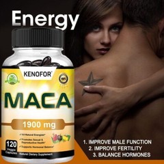 Organic Maca Root Black Red Yellow 30 To 120 Capsules Maca Ultimate Extract