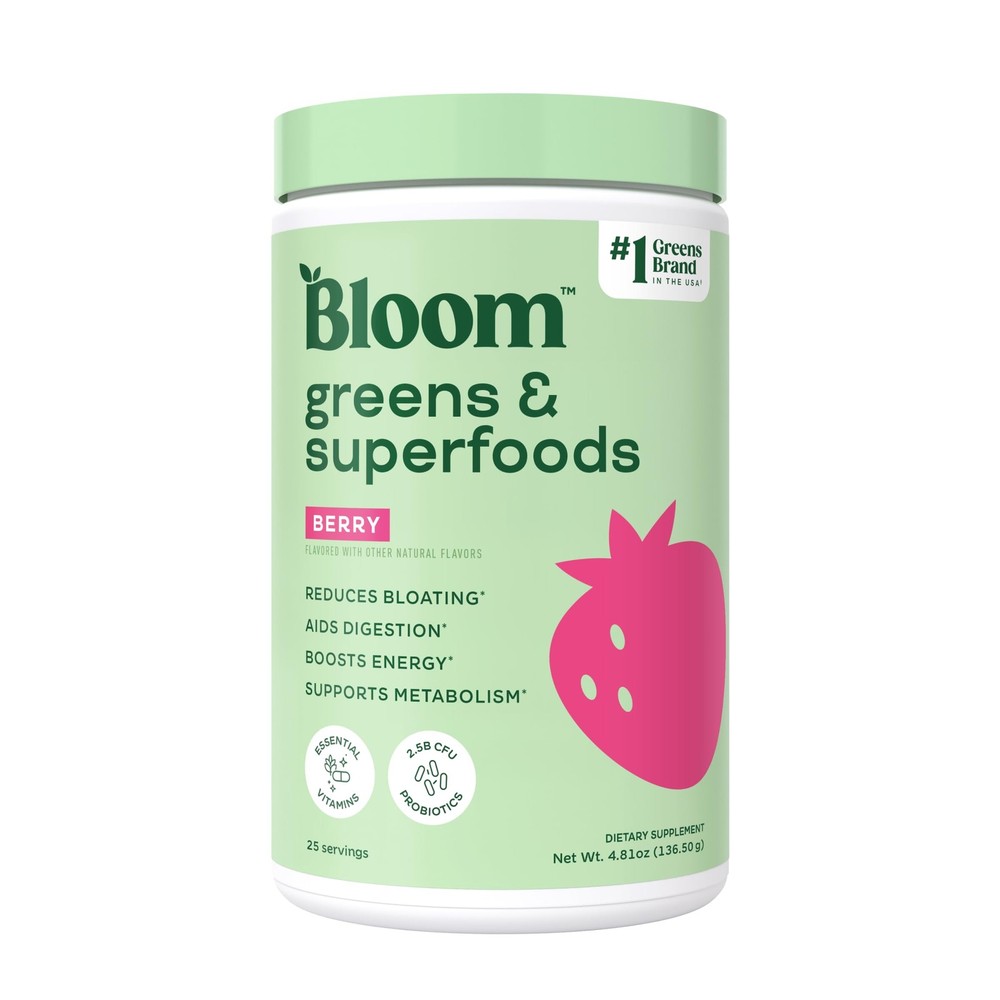 Superfood Greens Powder, Digestive Enzymes with Probiotics and Prebiotics, Gu…