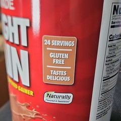 Naturade Weight Gainer Powder, Chocolate, Gluten Free, 40.6 oz