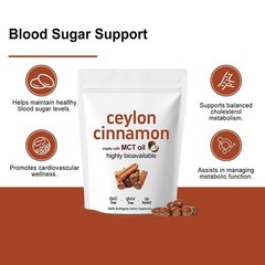 2X Ceylon Cinnamon Equivalent 7200mg Bioavailable MCT Oil 300 Softgels