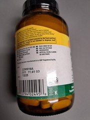Country Life Magnesium Potassium Aspartate; Best By 12/25