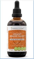 Secrets of the Tribe Urgent Immune Boost Alcohol-Free Vegan Liquid 4 fl oz