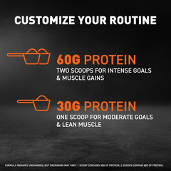 Body Fortress 100% Whey Protein Powder Strawberry 60g Protein BCAAs Immune 1.78l