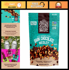 Dark Chocolate Nut Trail Mix – Gluten-Free Snack, 26 oz Resealable Pouch – Trave