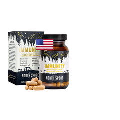 North Spore Immunity Mushroom Extract Supplement Turkey Tail Chaga Reishi