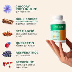 Gut Health & Leaky Gut Digestive Support Capsules (60 Count) with Free Shipping