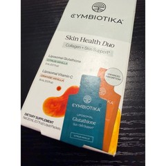 Cymbiotika Skin Health Duo Liposomal Glutathione & Vitamin C Liquid Packets 20ml