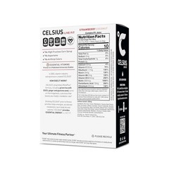 Essential Energy Strawberry Coconut Mix: , Gluten-Free 14 Sticks for Travel