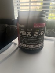 Max Muscle FBX 2.0 Pre-Workout Powder Sugar-Free Pink Lemonade 2.0 lb