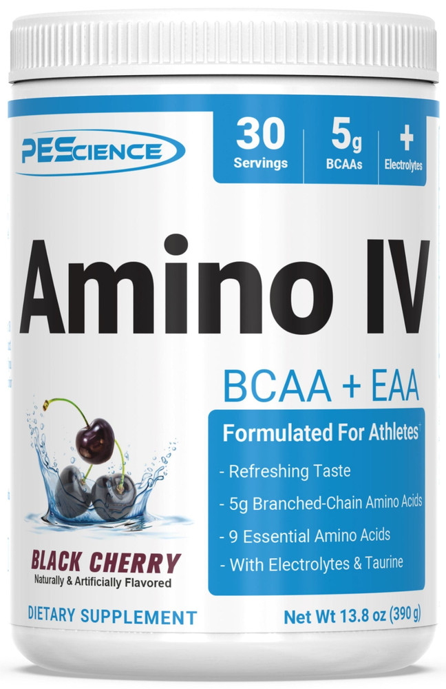 PESCIENCE AMINO IV BCAA + EAA Electrolytes Intra-Training Aid 30 Servings