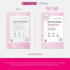 3 X KITSUI Korean White 17’s x 5g whitening booster SUGAR FREE from Malaysia