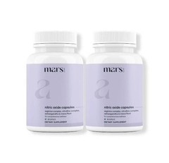 Mars Nitric Oxide Boost Support Capsules 60ct FS, Pack of 5.