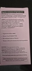 💯authentic Lemme Burn Metabolism and Belly Fat Burner Capsules For Adult -60ct