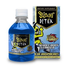 Stinger Detox Whole Body Cleanser 1 Hour Extra Strength – Blue Raspberry – 8 OZ