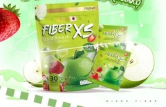 MIKEO Fiber XS Green Apple 30 Sachets Prebiotic + PR0biotic Sugar Free Detox