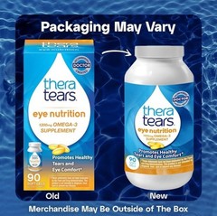 TheraTears Omega 3 Supplement, 1200mg, 90 ct (Pack of 1) 90 Count