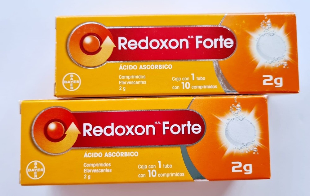 X2 Redoxon Forte Vitamin C Effervescent Tablets 10 tablets each box total 20