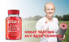 (5 Pack) Swiss Proli Lean Quick Keto Gummy, SwissProli ACV Formula (300 Gummies)