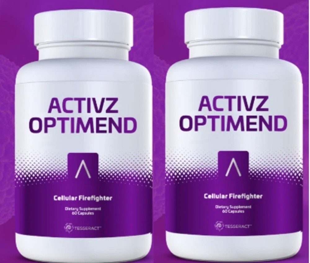 2 bottles ACTIVZ OPTIMEND – 120 Capsules Cellular Firefighter