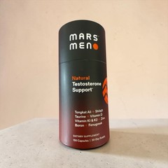 MARS MEN Natural Test Support 1 Month Supply AUTHENTIC REAL Supplement