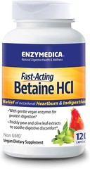 Enzymedica, Betaine HCl, 120 Capsules