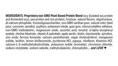 Spirutein is scientifically formulated with Isolated soy protein from only non-g