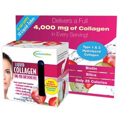 Applied Nutrition Liquid Collagen Tropical Strawberry & Kiwi, 10mL (30 Count)