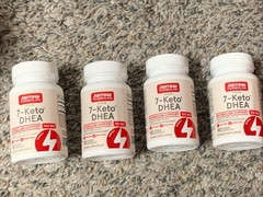 Lot Of 4 Jarrow Formulas Vegan 7-Keto DHEA, 100 mg, 90 Veggie Capsules Exp. 8/26