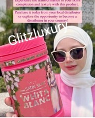Satin skinz Whita Blanc 800g 3 free sachet. 5x more brightening 💯 AUTHENTIC