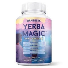 Yerba Magic Yerba Mate Capsules – 100% Pure Extract, High Potency Energy & Focus