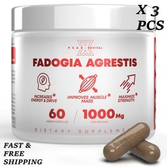 LUXRY NEW Peak Revival-X Fadogia Agrestis 1000mg Per Serving Supplement