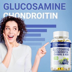 Glucosamine Chondroitin Turmeric & MSM 2100mg – Triple Strength Joint Support