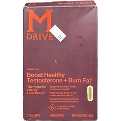 DreamBrands M Drive Boost + Burn 75 Capsules Exp-08/2026 READ!