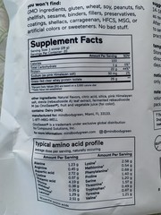 New MindBodyGreen Grass Fed Whey Protein Isolate+ Clear 20 Servings (one Unit)