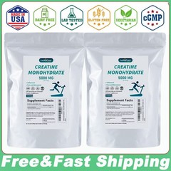 Pure Creatine Monohydrate: 4.4 lb, Micronized Powder – 200 Servings of 5g Each