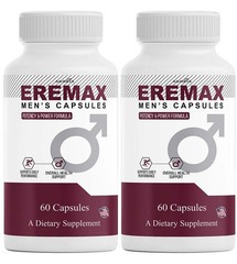 ( 2 Pack ) Eremax Capsules – Men’s Vitality & Performance Support Supplement