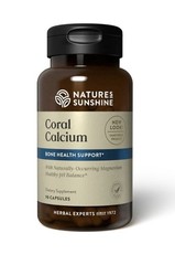 Nature’s Sunshine Coral Calcium Supplement -90 Caps – Bone Health EXP 9/2026