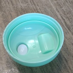 Gamer Supps GG Waifu Shaker Cup 24 fl oz Clear Teal Screw-On Lid Mixer