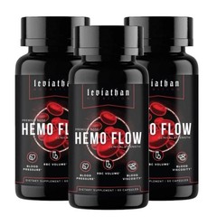 3Pcs-Leviathan Nutrition Hemo Flow Supplement Nattokinase with forNitric Oxide*