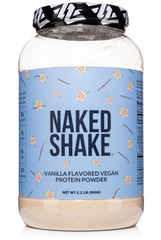 NAKED Shake Plant-Based Protein Powder, Vanilla, 30 Servings, NSF Certified