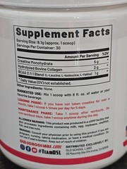 Old School Labs Creatine Monohydrate for Women 240g 8.46oz Unflavored Powder New