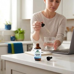 Liquid Iodine Drops 150 mcg – Iodine Supplement with Organic Kelp – 1300 Serving