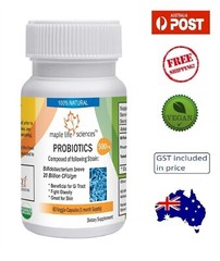 Probiotic Bifidobacterium Breve 20 Billion CFU/gm Capsules – 500mg – AU Stock