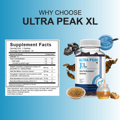 Ultra Peak XL Gummies, UltraPeakXL Advanced Formula (1 Month Supply)