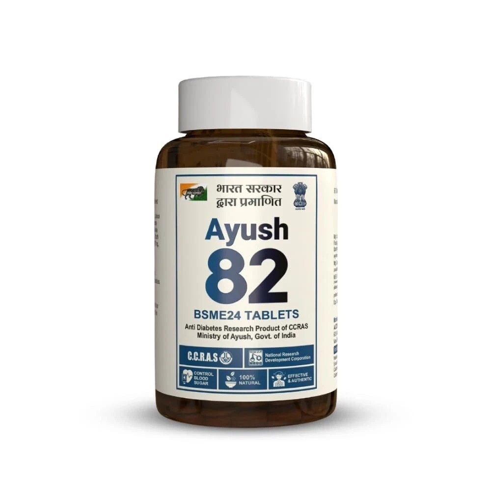 Ayush 82 BSME24 Tablets (90 Tablets) Control Blood Sugar Level Naturally i452